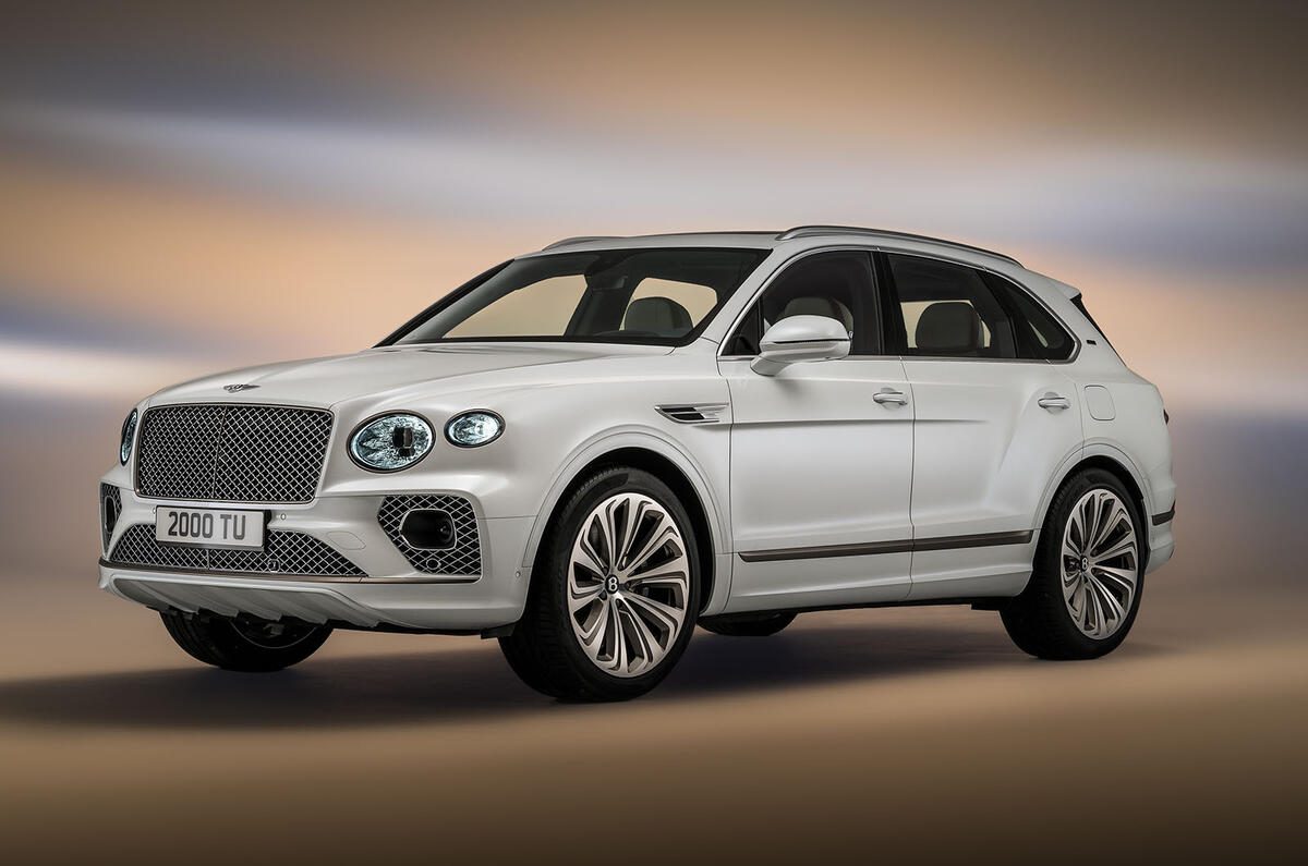 Bentayga Odyssean front three quarter Bentayga Odyssean front three quarter