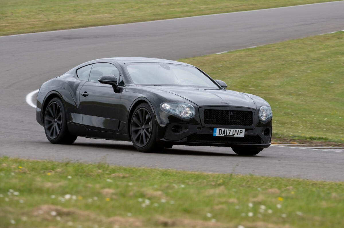 2017 Bentley Continental GT prototype driven