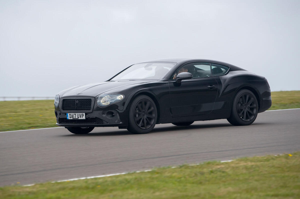 2017 Bentley Continental GT prototype driven