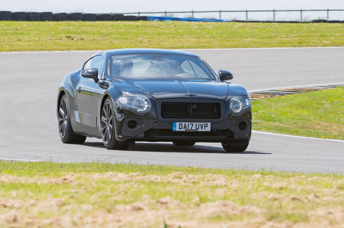 2017 Bentley Continental GT prototype driven