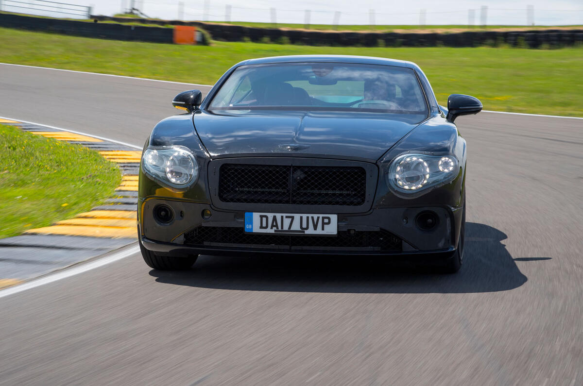 2017 Bentley Continental GT prototype driven 2017 Bentley Continental GT prototype driven