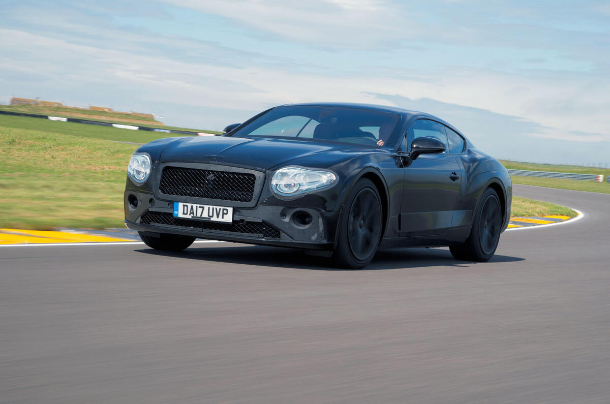 2017 Bentley Continental GT prototype driven