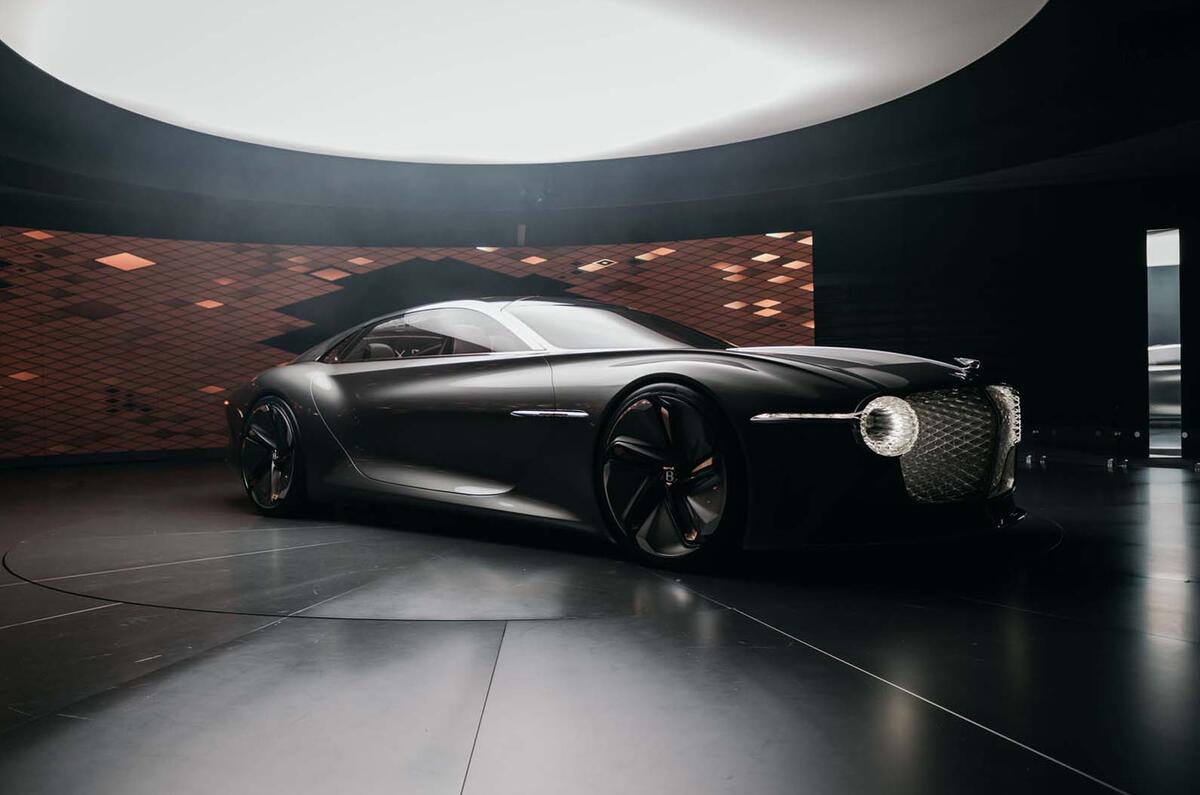 Autocar visits Bentley HQ to view EXP 100 GT