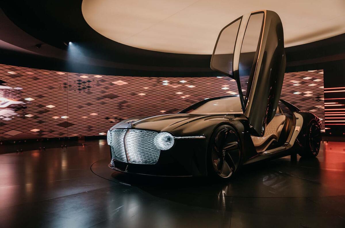 Autocar visits Bentley HQ to view EXP 100 GT