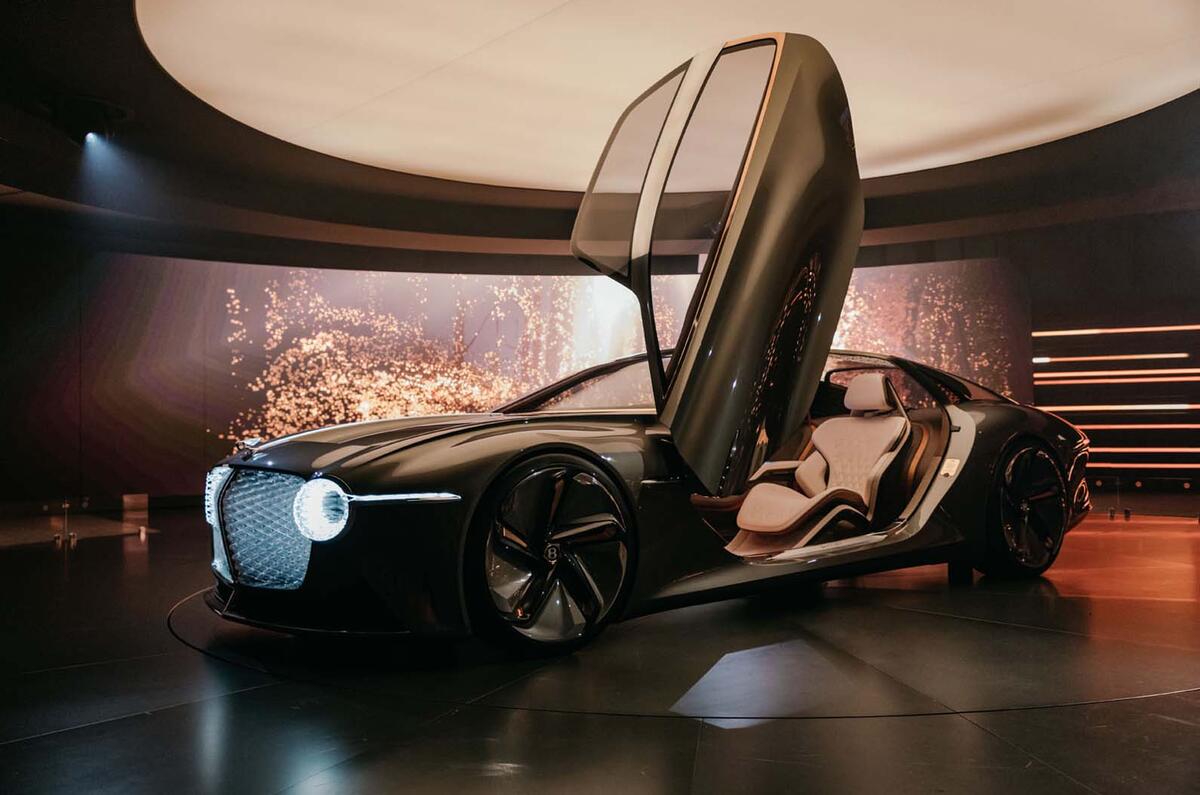 Autocar visits Bentley HQ to view EXP 100 GT
