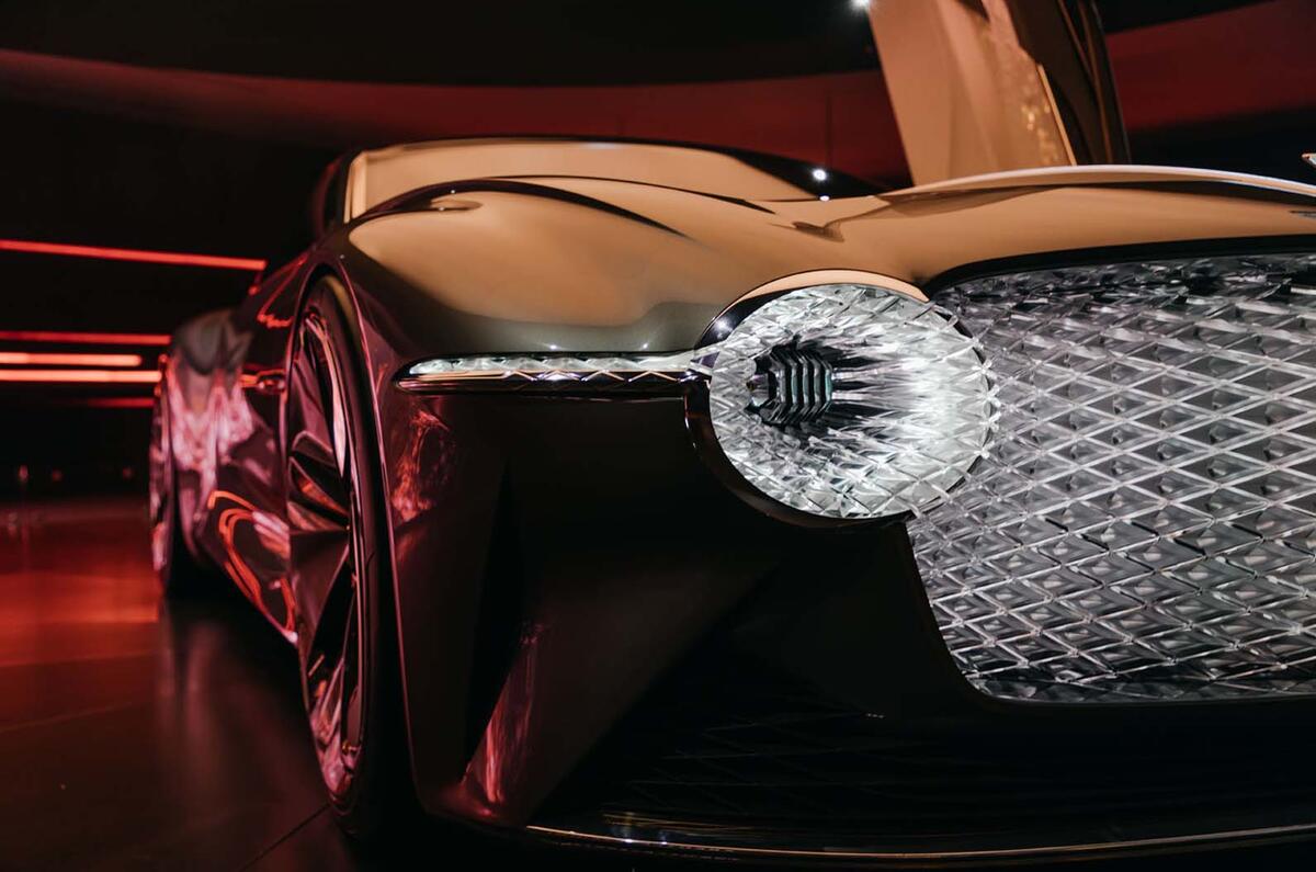 Autocar visits Bentley HQ to view EXP 100 GT