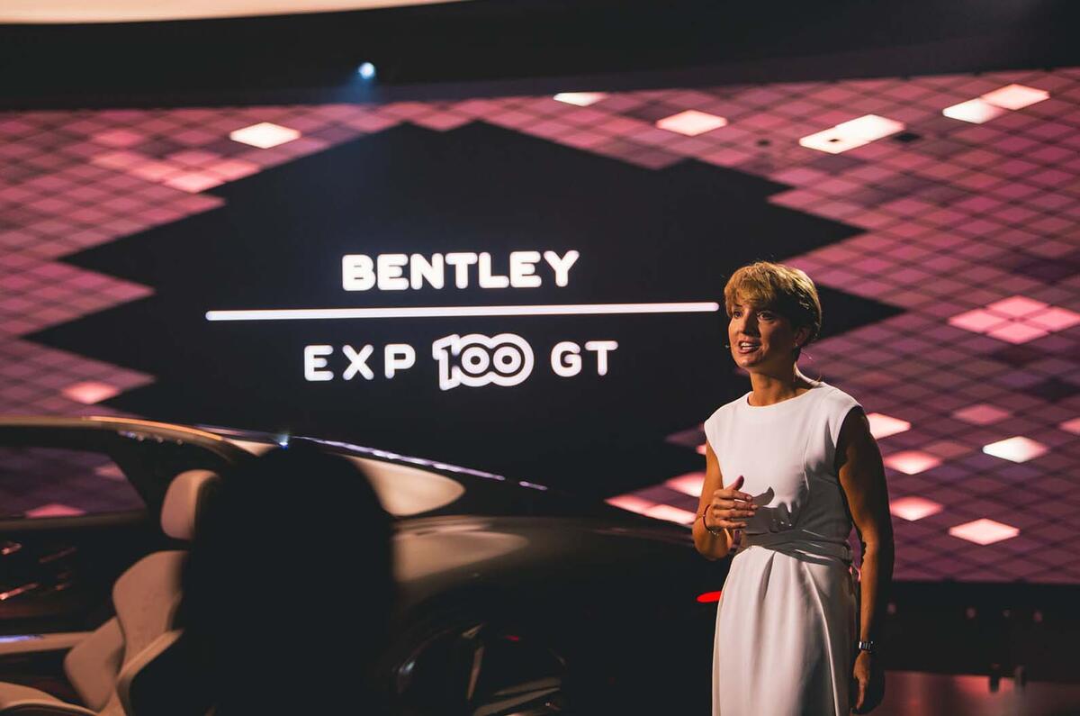 Autocar visits Bentley HQ to view EXP 100 GT