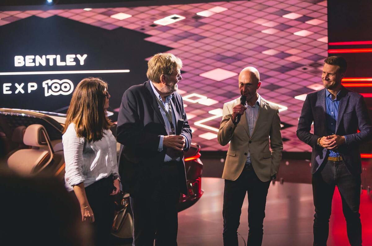 Autocar visits Bentley HQ to view EXP 100 GT