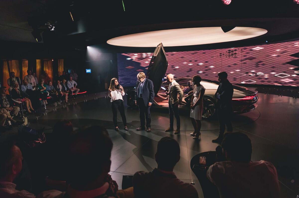 Autocar visits Bentley HQ to view EXP 100 GT