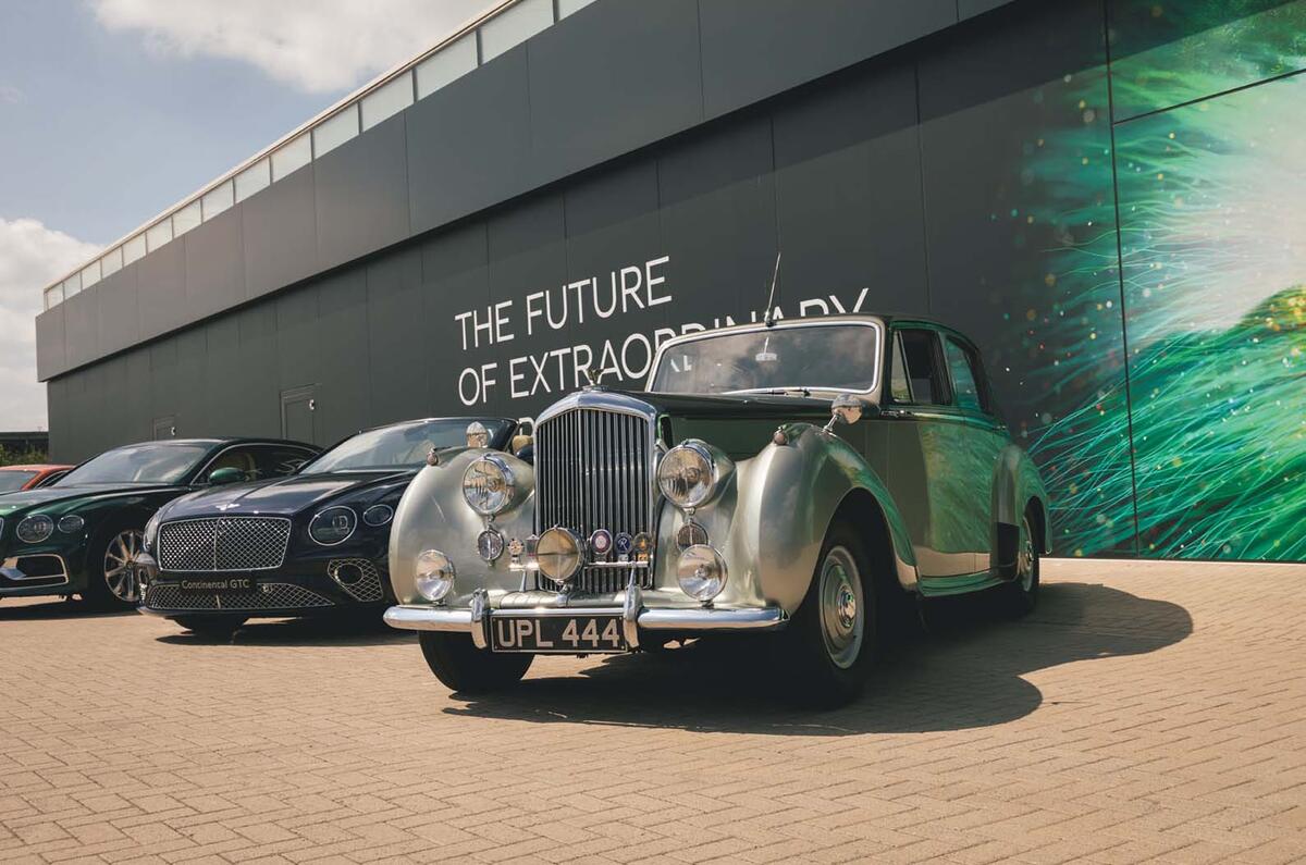 Autocar visits Bentley HQ to view EXP 100 GT