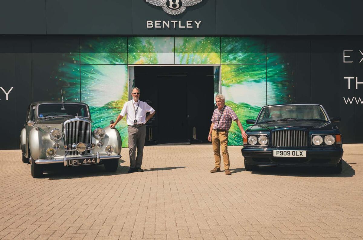 Autocar visits Bentley HQ to view EXP 100 GT