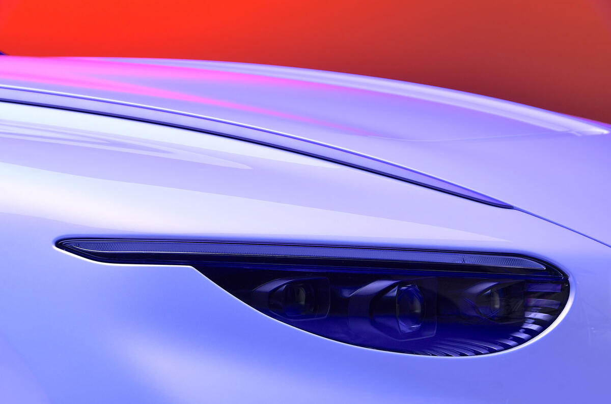 Bentley Batur 2022 headlight detail Bentley Batur 2022 headlight detail