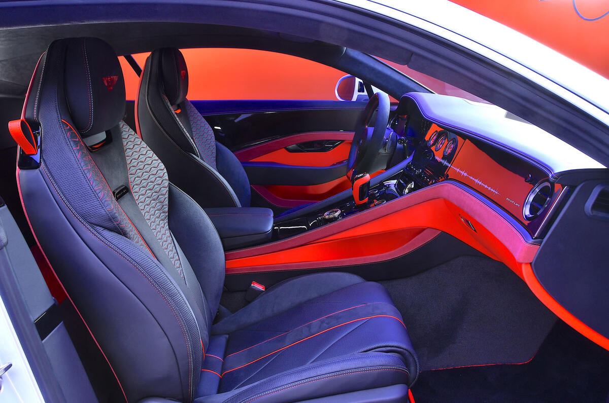Bentley Batur 2022 interior through door Bentley Batur 2022 interior through door