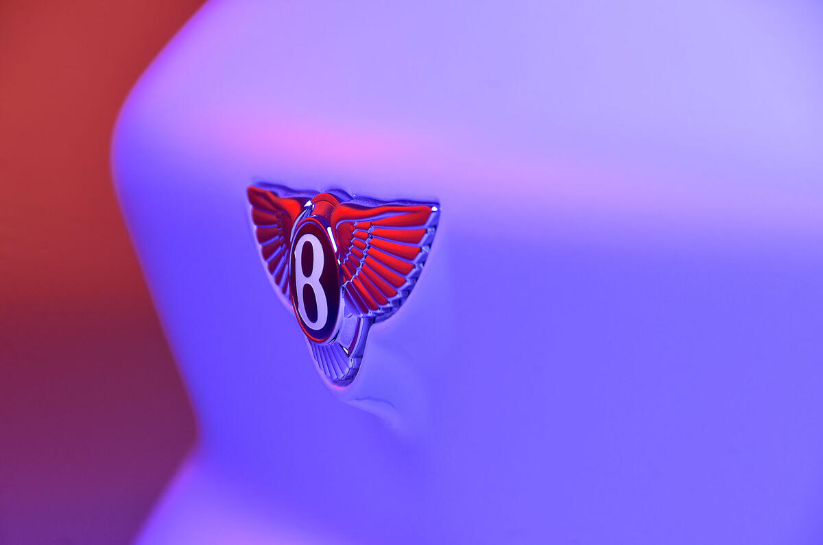Bentley Batur 2022 rear badge detail Bentley Batur 2022 rear badge detail