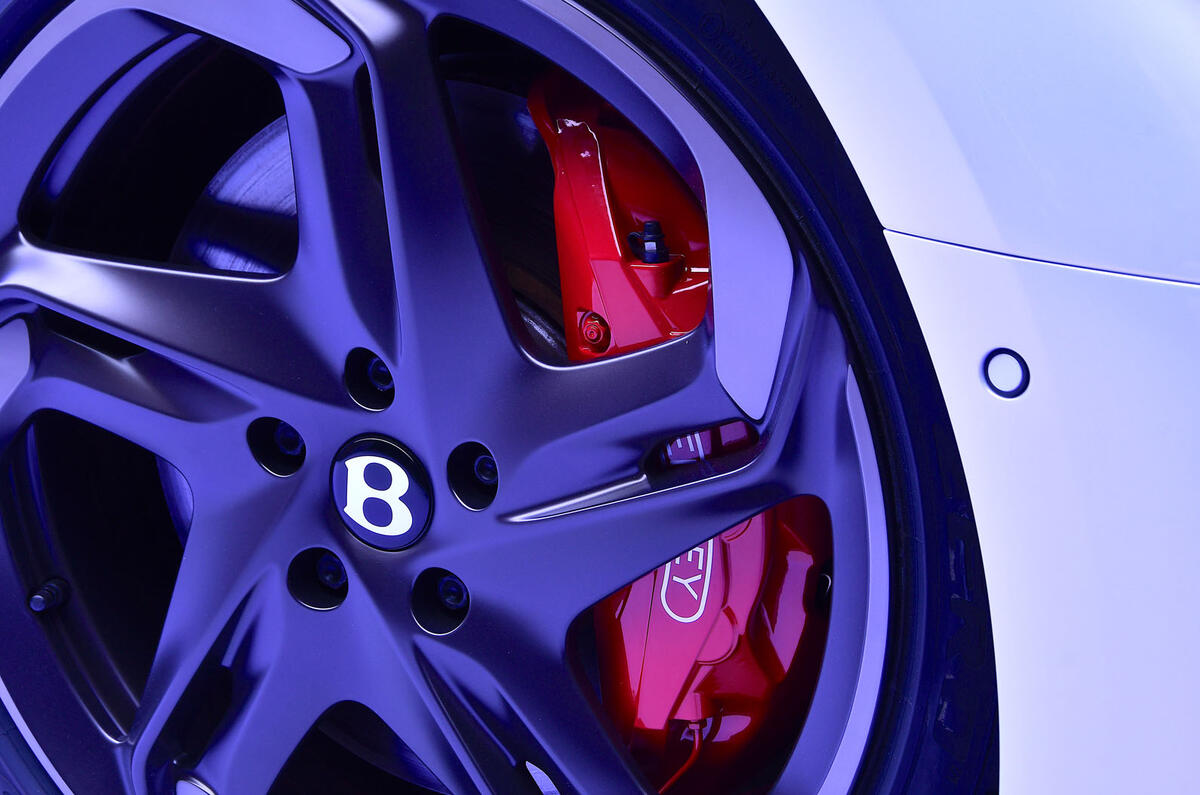 Bentley Batur 2022 wheel detail Bentley Batur 2022 wheel detail