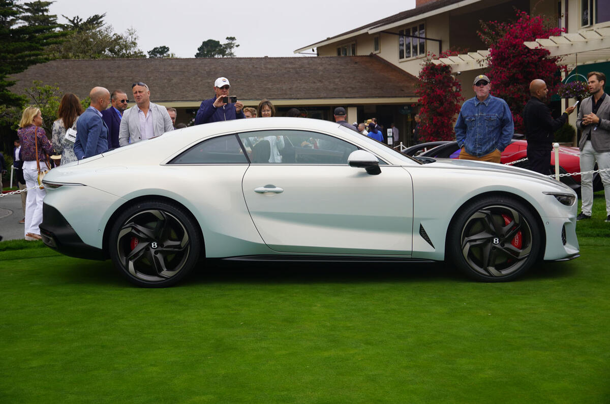 Bentley Batur Monterey side Bentley Batur Monterey side