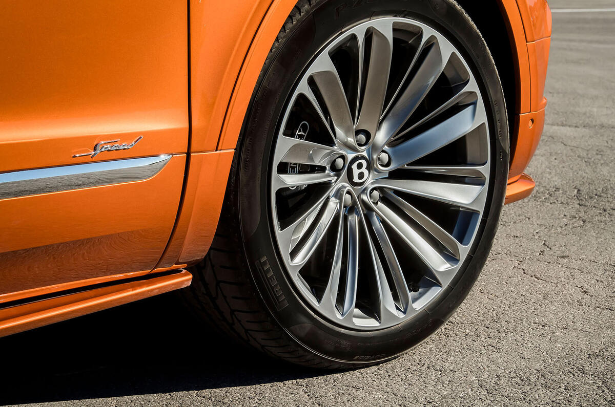 Bentley Bentayga Speed wheel