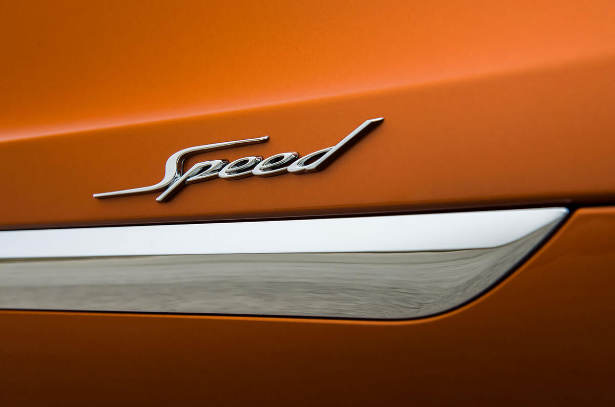Bentley Bentayga Speed badge