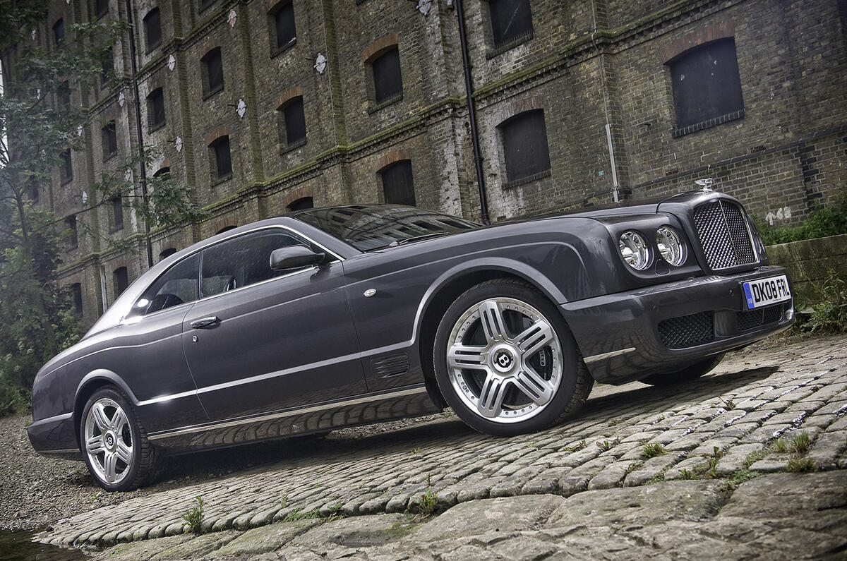 Bentley Brooklands side Bentley Brooklands side