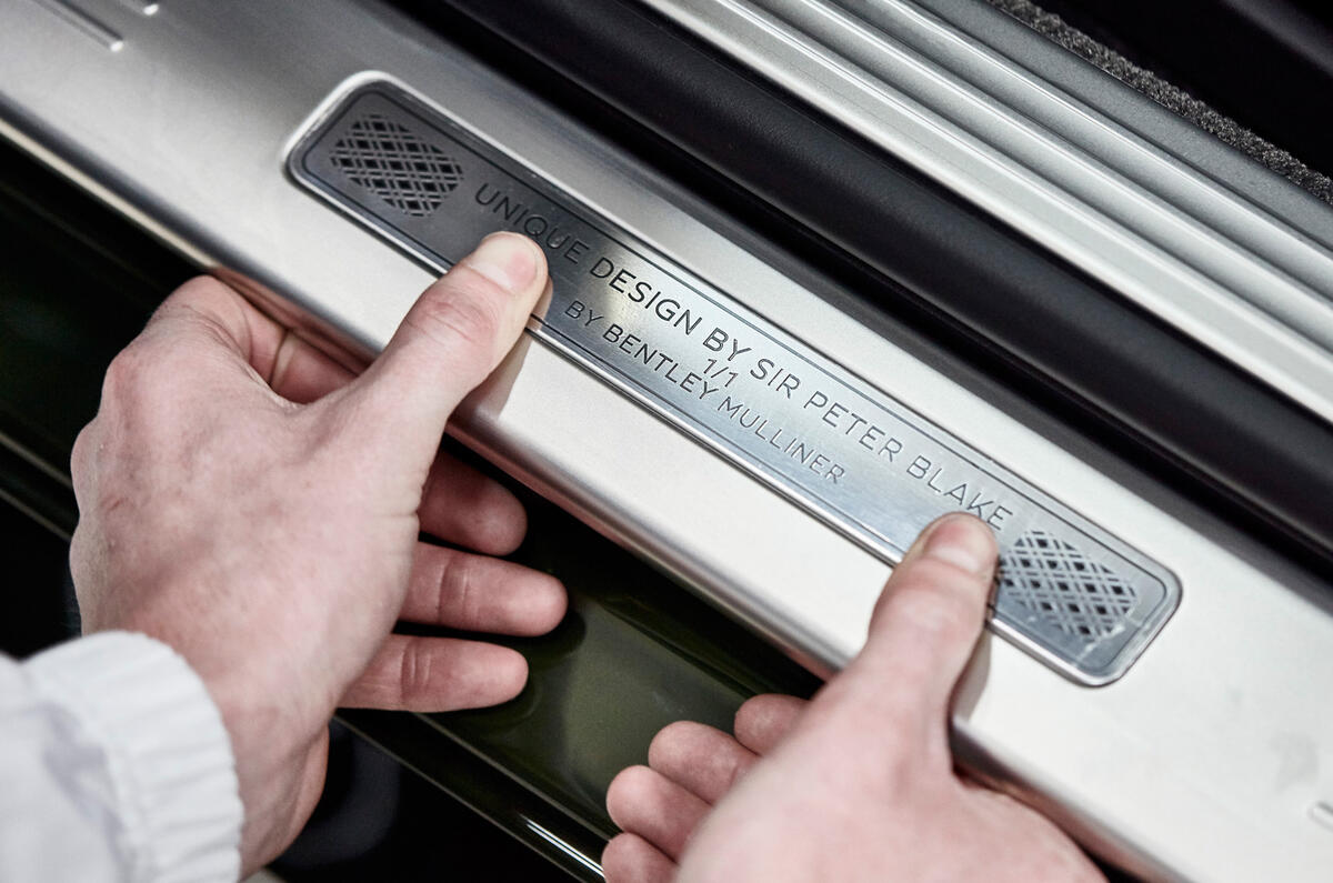 Sir Peter Blake’s Bentley Continental GT art car