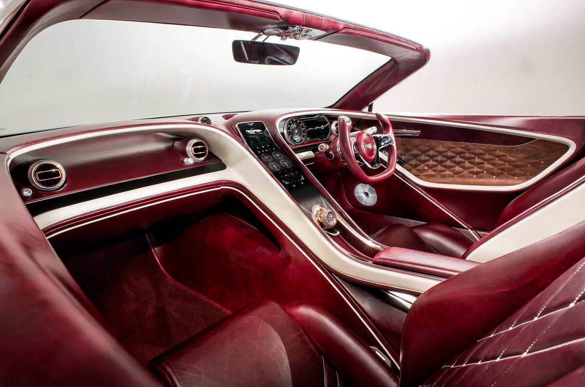 Electric Bentley EXP12 Speed 6e roadster revealed in Geneva