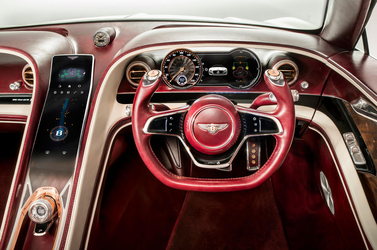 Electric Bentley EXP12 Speed 6e roadster revealed in Geneva