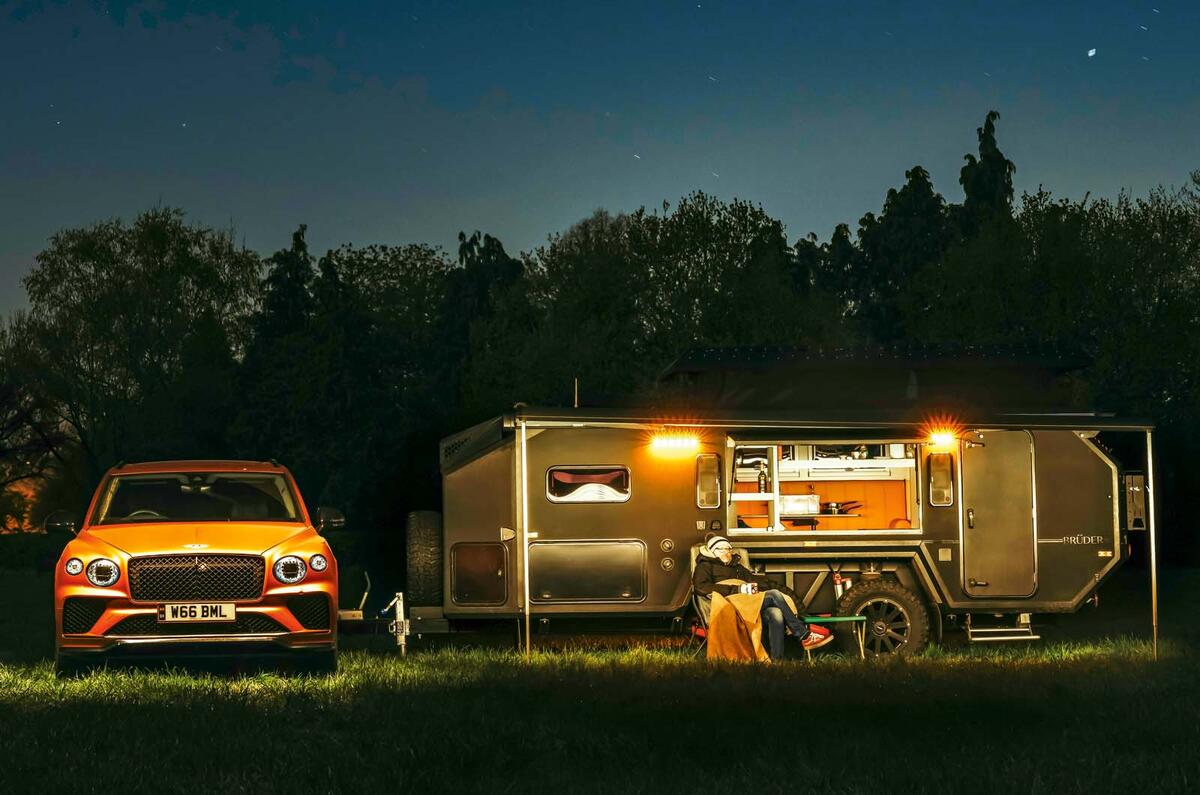 Bentley Camping Feature 2025   Day 1   ME 82