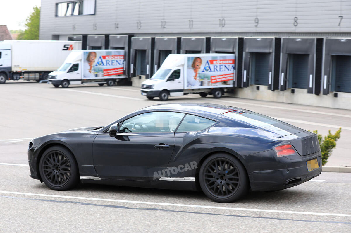Bentley Continental GT side profile