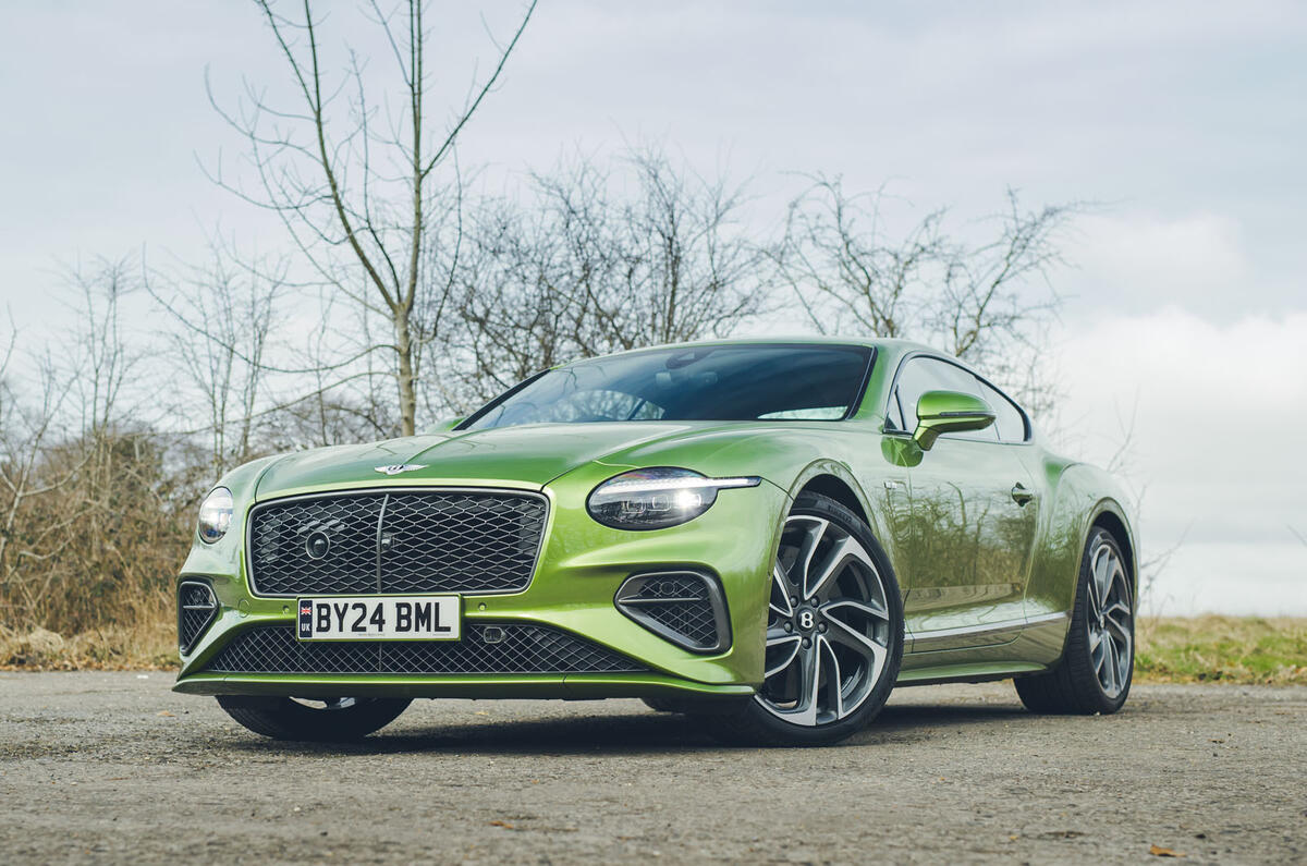Bentley Continental GT front quarter static