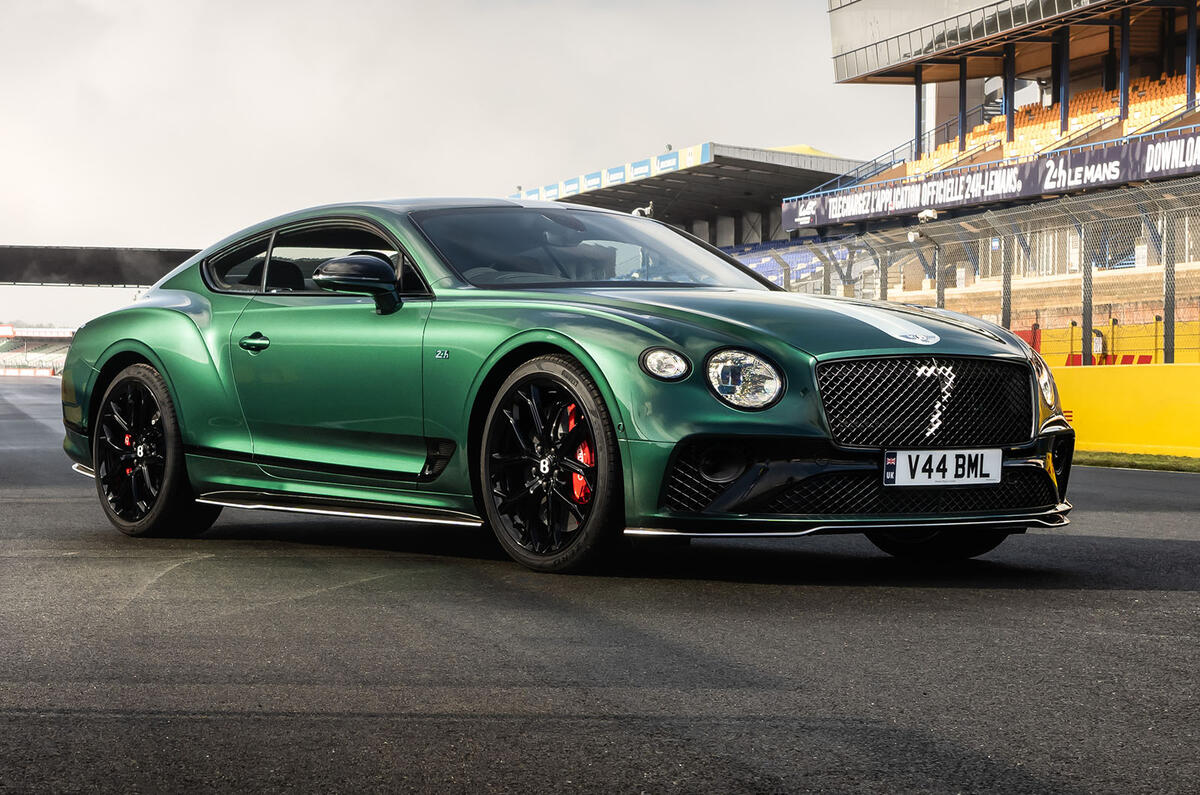 Bentley Continental GT Le Mans Collection front three quarter static Bentley Continental GT Le Mans Collection front three quarter static