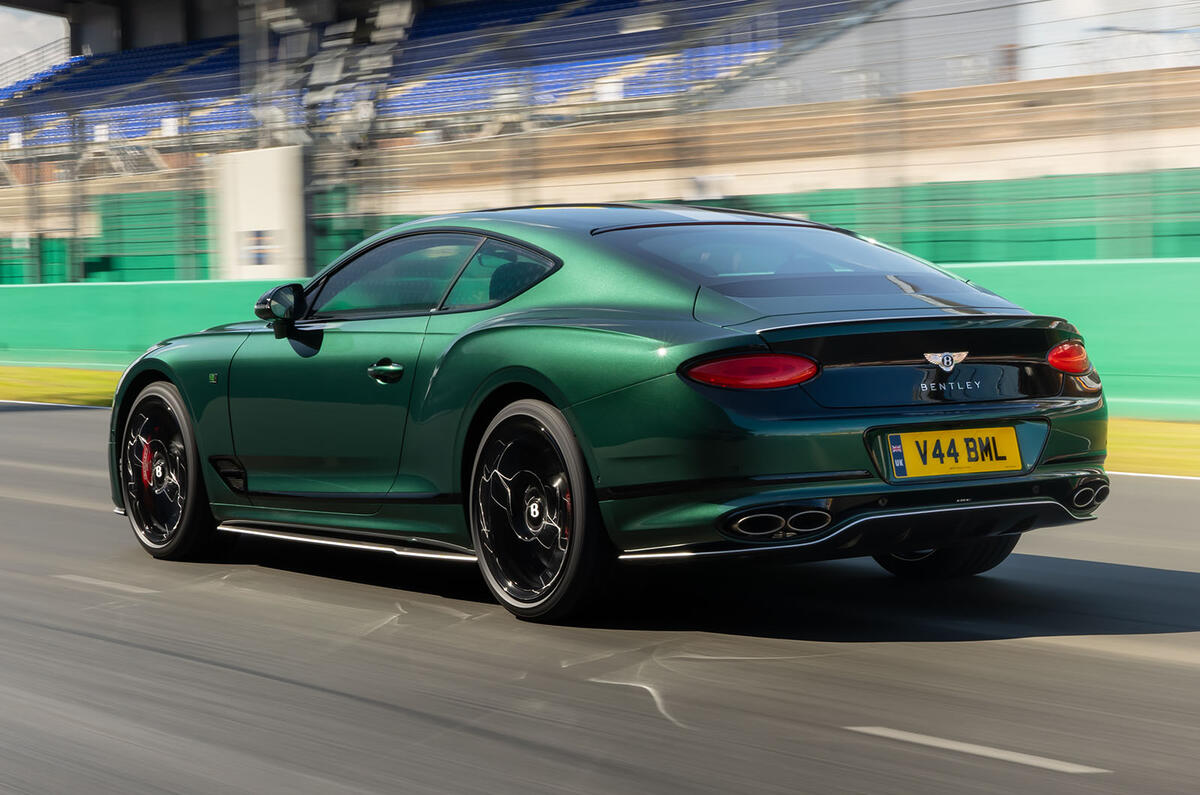 Bentley Continental GT Le Mans Collection rear three quarter Bentley Continental GT Le Mans Collection rear three quarter