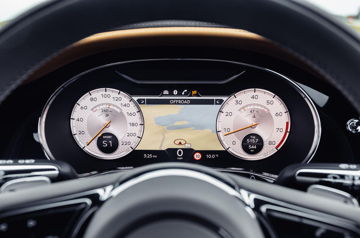 Bentley Continental GT Mulliner W12 gauge cluster 10 Bentley Continental GT Mulliner W12 gauge cluster 10