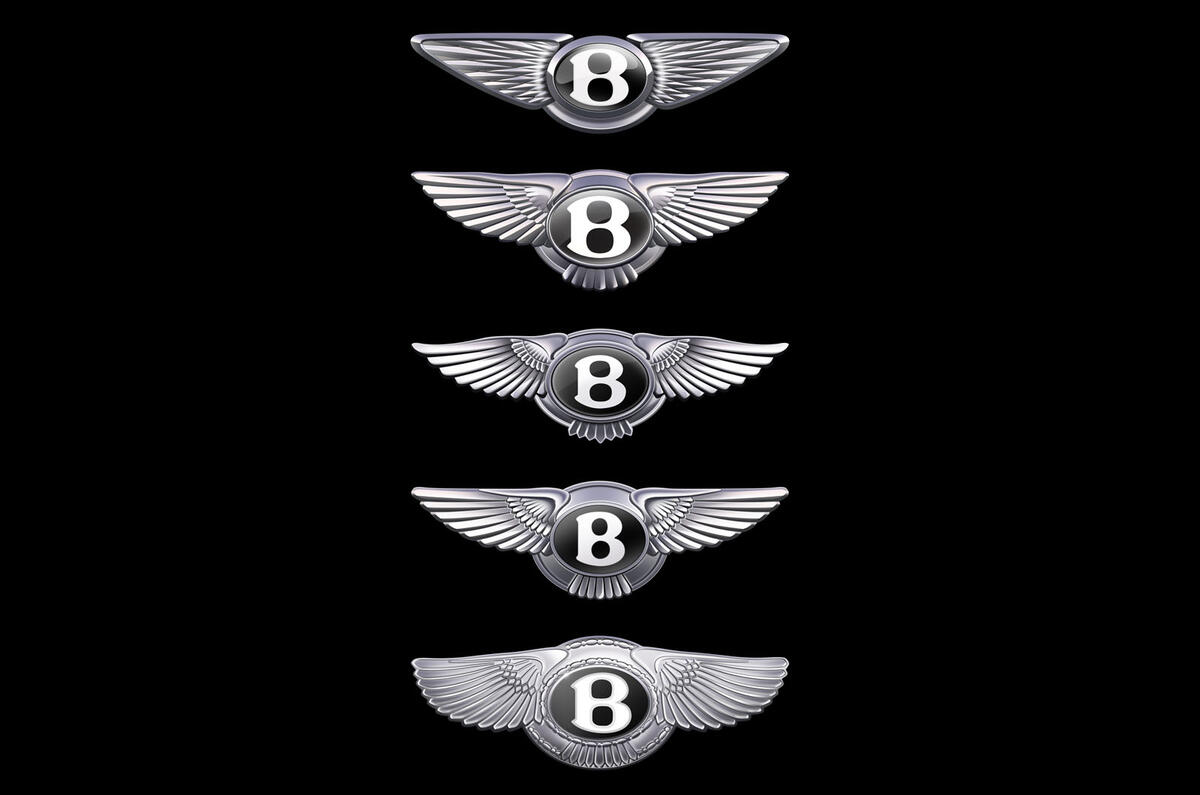 Bentley Emblem evolution Bentley Emblem evolution