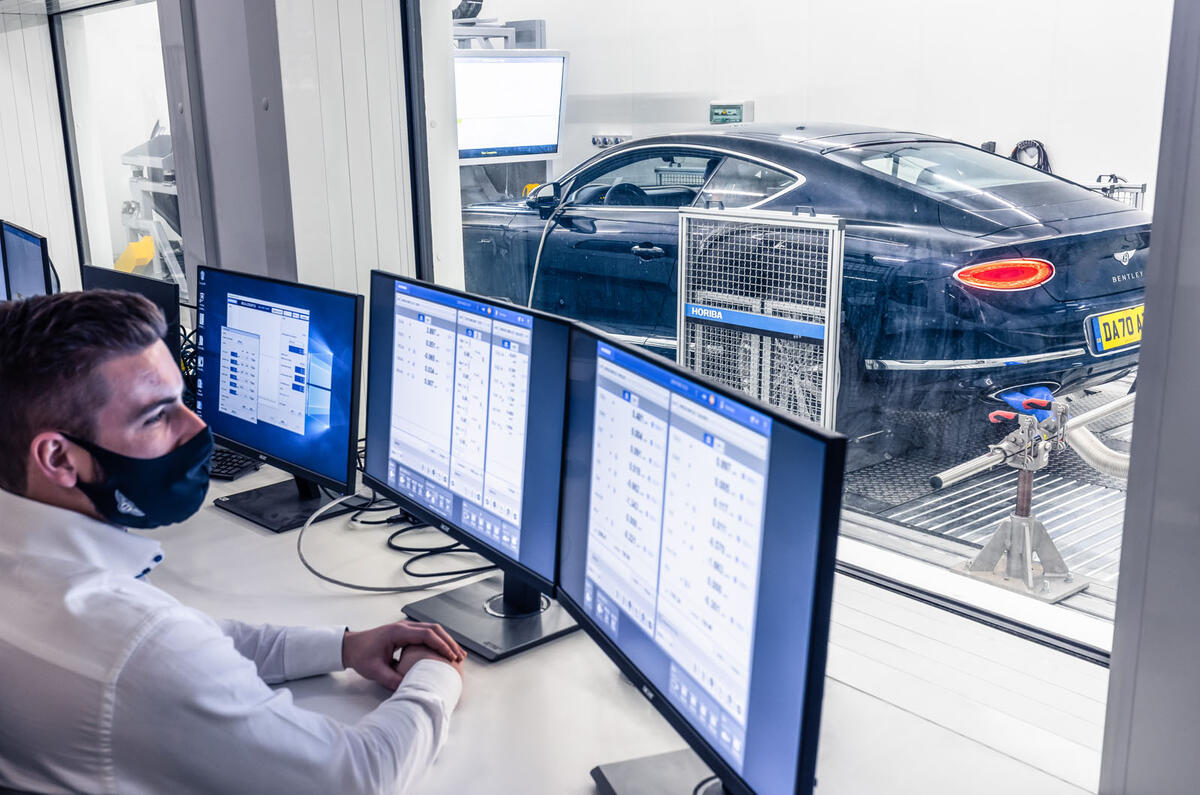 Bentley engineering test centre 780