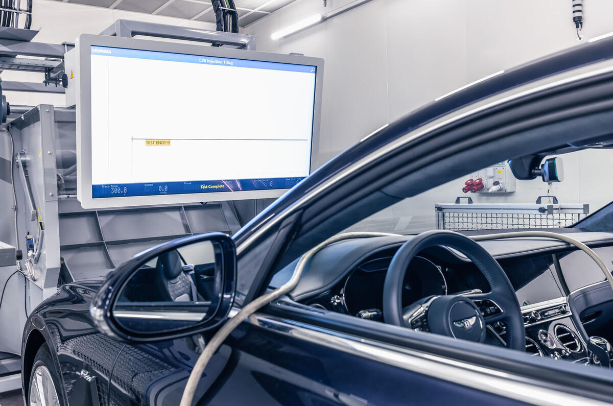 Bentley engineering test centre 783