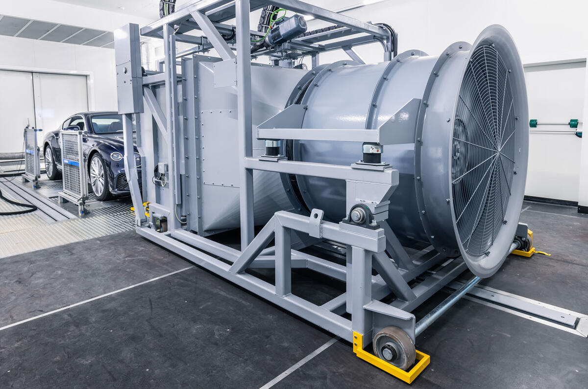 Bentley engineering test centre 784