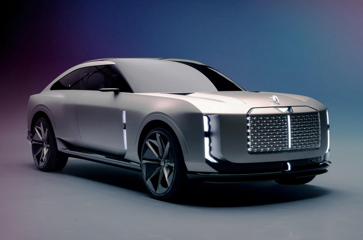 Bentley EXP 15 concept front quarter hero Bentley EXP 15 concept front quarter hero