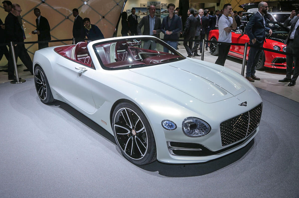 Electric Bentley EXP12 Speed 6e roadster revealed in Geneva | Autocar