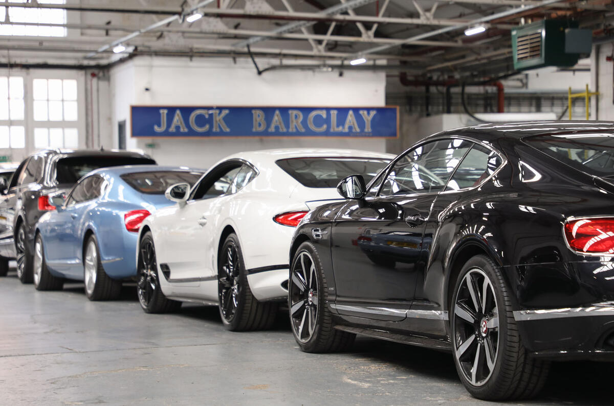 Autocar visits Jack Barclay Bentley in London