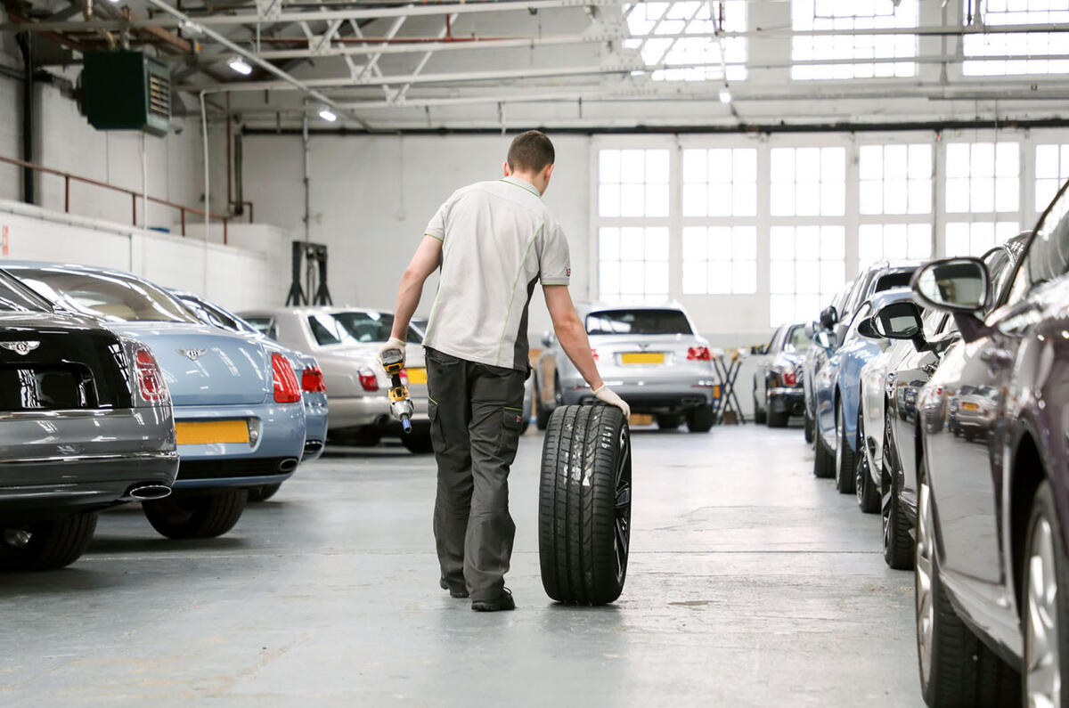 Autocar visits Jack Barclay Bentley in London