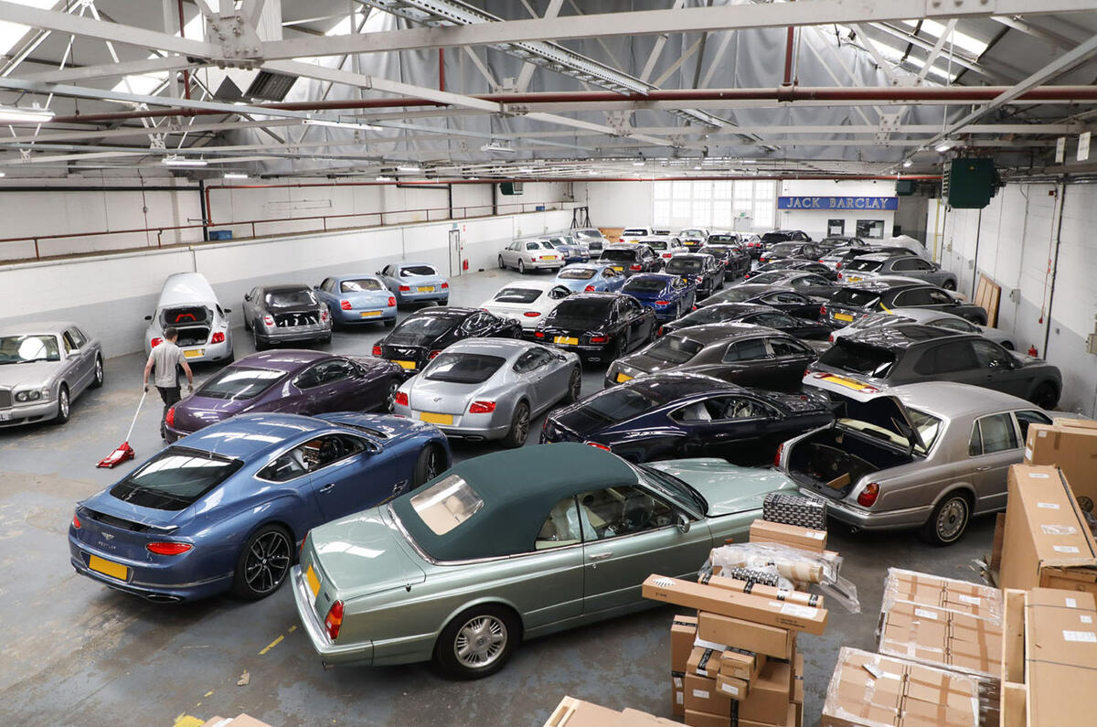 Autocar visits Jack Barclay Bentley in London
