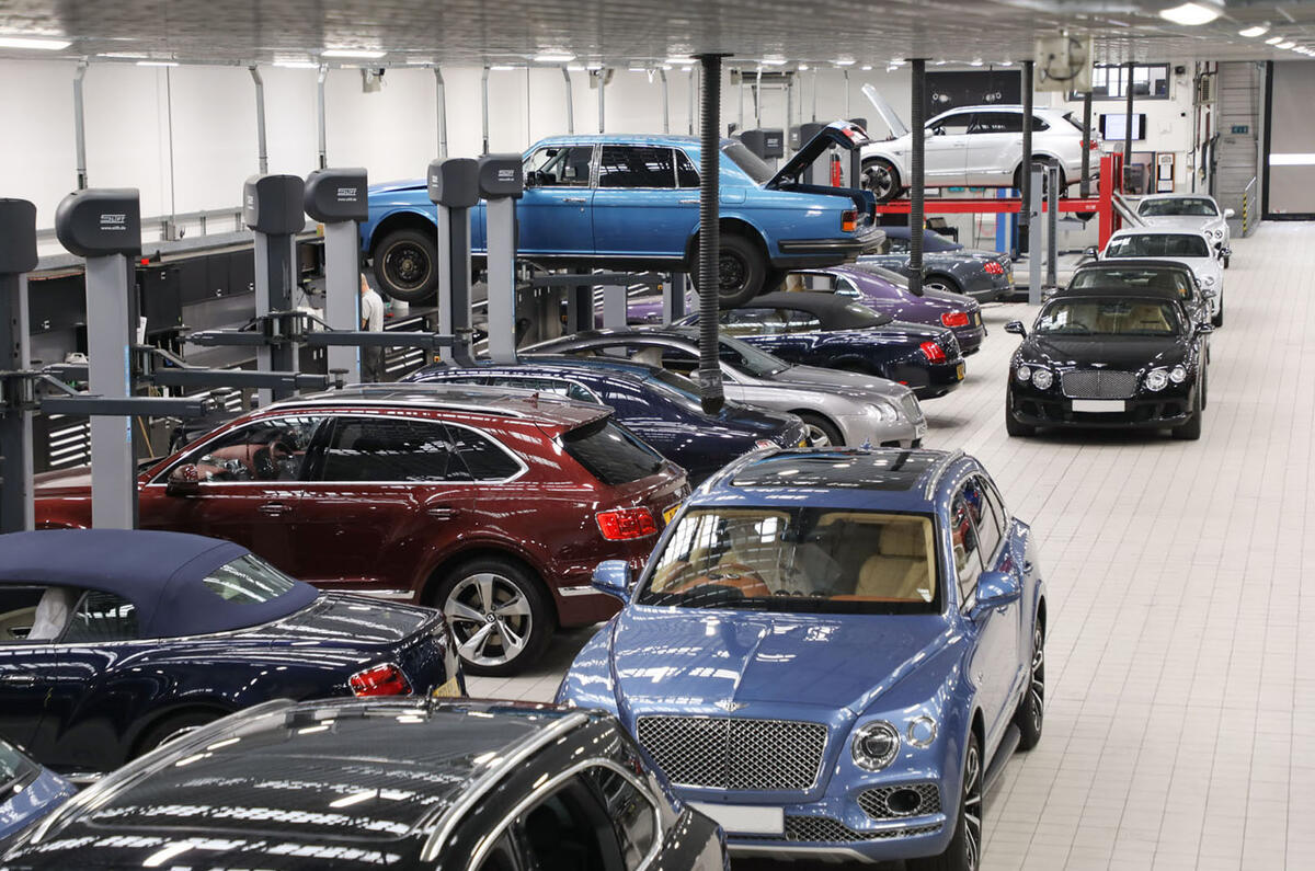 Autocar visits Jack Barclay Bentley in London