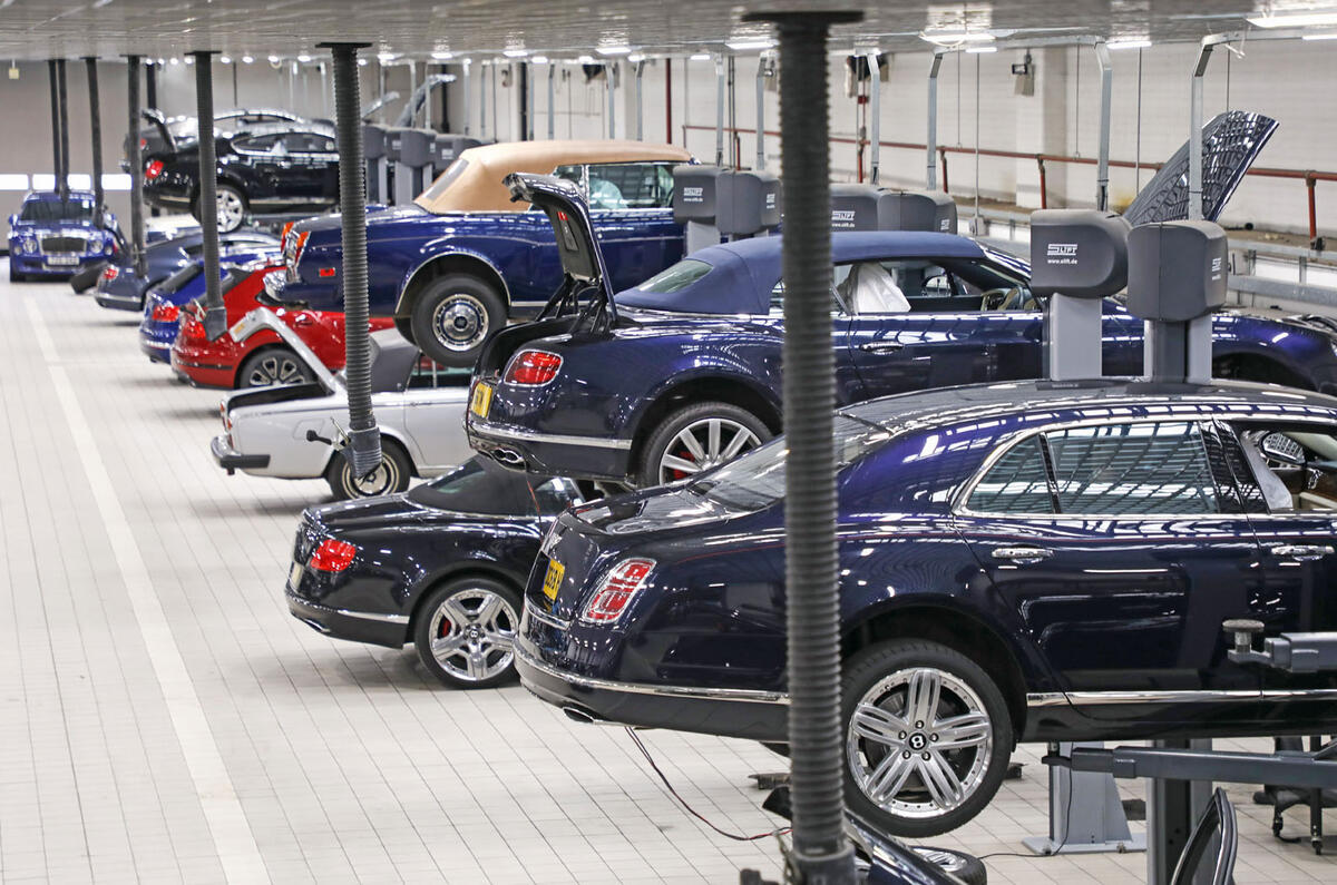 Autocar visits Jack Barclay Bentley in London