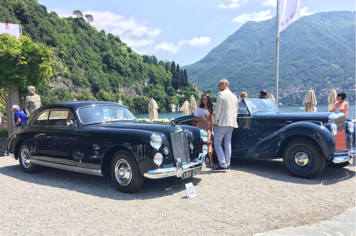 Bentley Mk VI and Bentley Mk VI Cresta Villa D'Este 2017