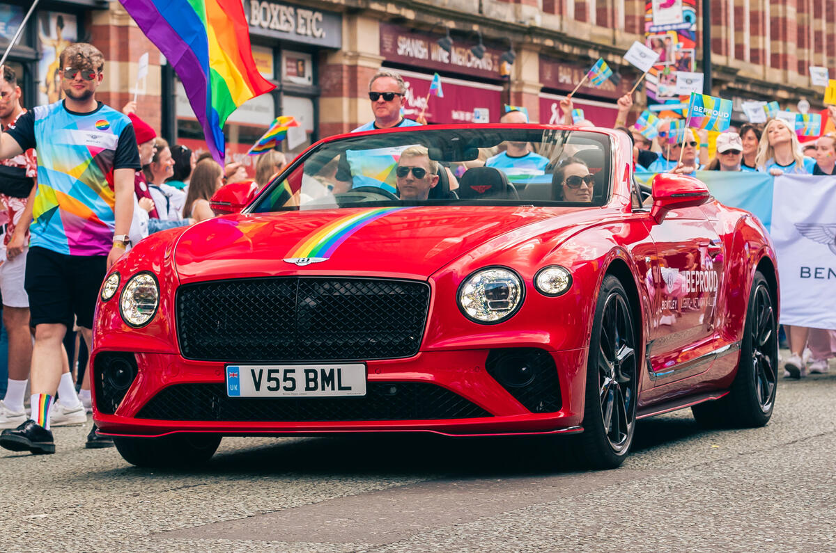 Bentley Pride Continental GT 2022 front quarter Bentley Pride Continental GT 2022 front quarter
