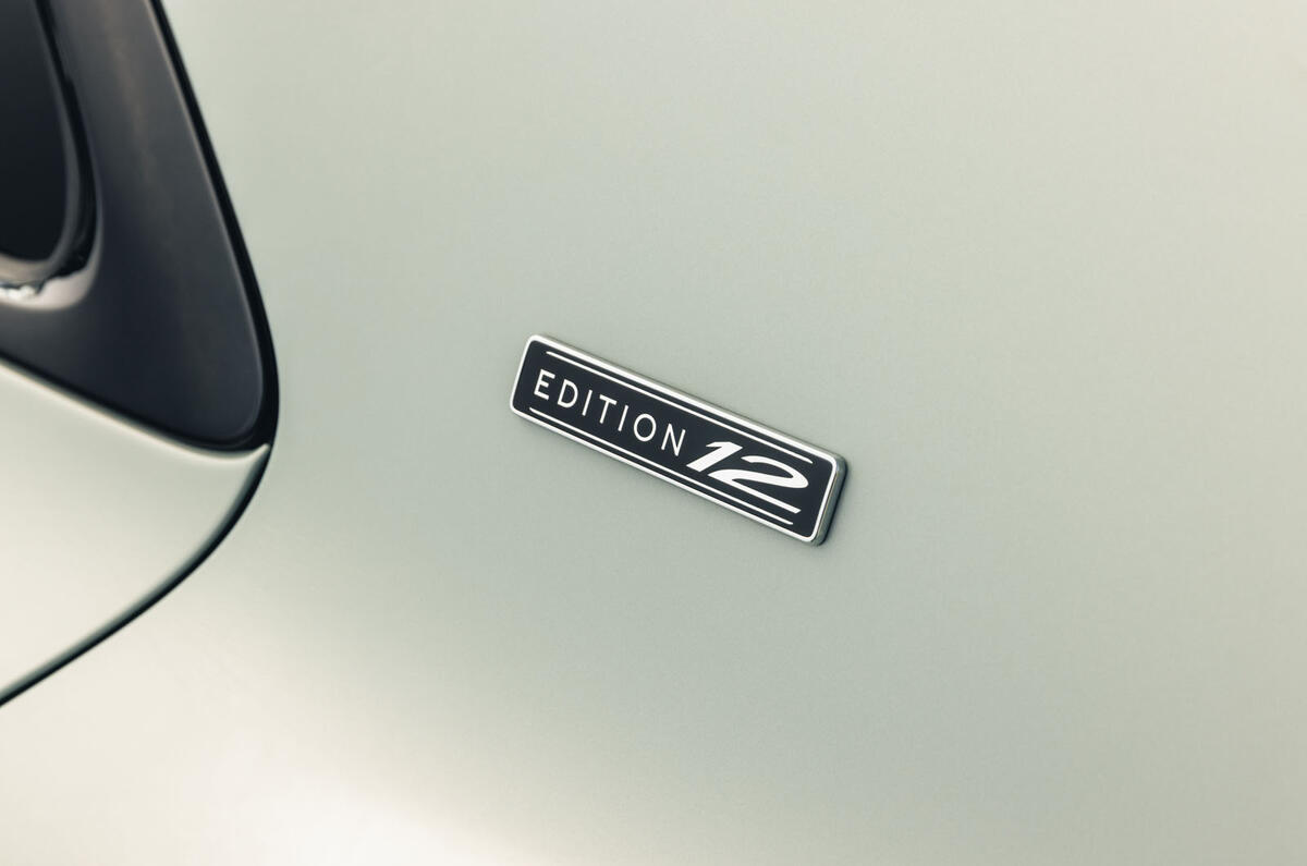 Bentley Speed Edition 12 badge