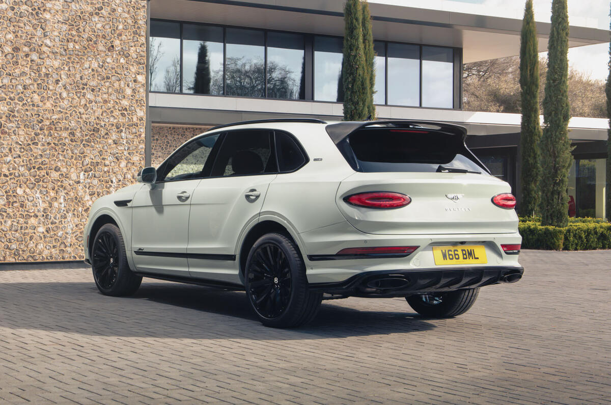 Bentley Speed Edition 12 Bentayga rear