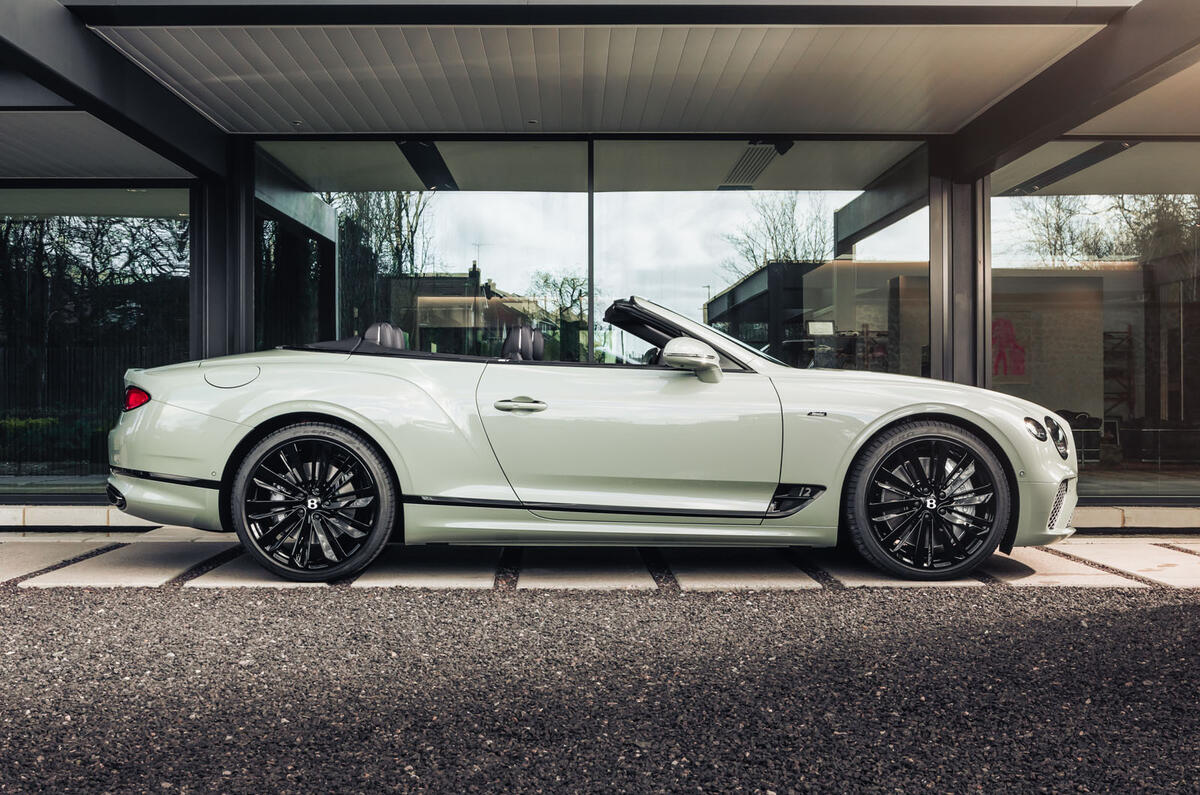 Bentley Speed Edition 12 Continental GTC side
