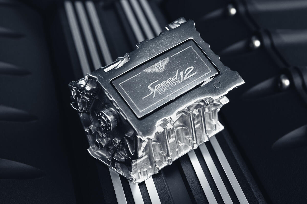 Bentley Speed Edition 12 engine model