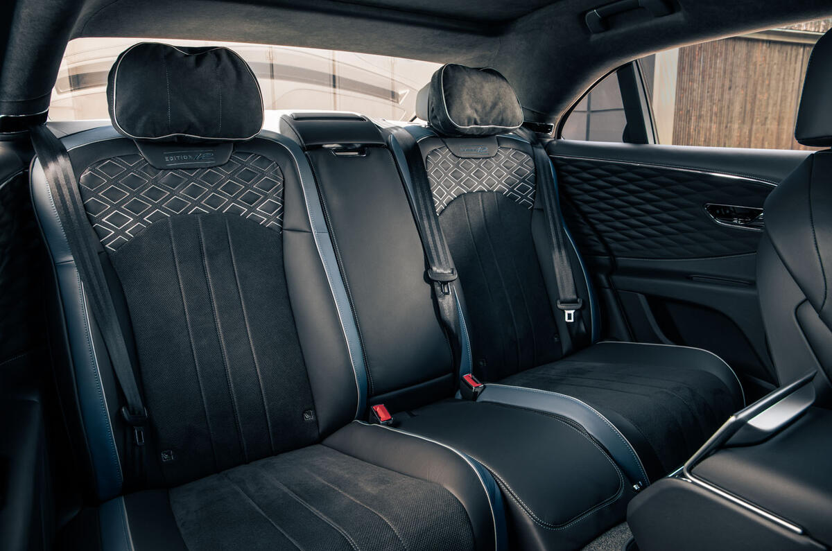 Bentley Speed Edition 12 Flying Spur interior rear